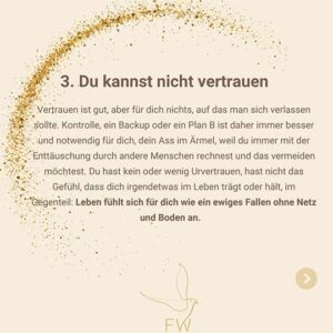 Trauma Symptome Misstrauen und schwer vertrauen können