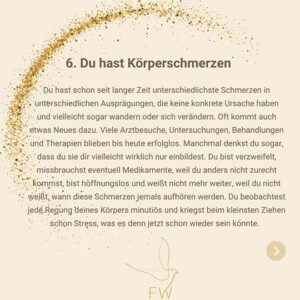 Trauma Symptom Körperschmerzen