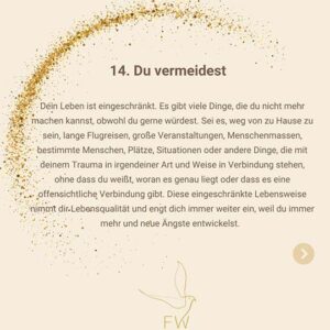 Trauma Anzeichen Vermeiden
