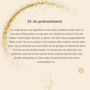 Prokrastination Traumasymptom